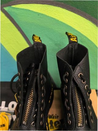 Botas Dr. Martens Cremallera Negra Talla 37