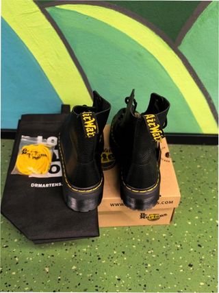 Botas Dr. Martens Cremallera Negra Talla 37