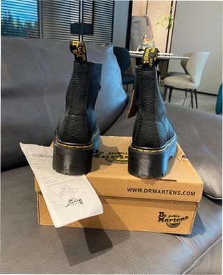 Botas Dr. Martens Cremallera Negra Talla 37