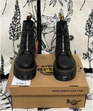 Botas Dr. Martens Cremallera Negra Talla 39