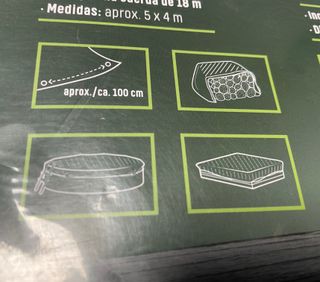 Lona Protectora Parkside 5x4m