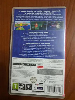 Bob Esponja Battle for Bikini Bottom Switch