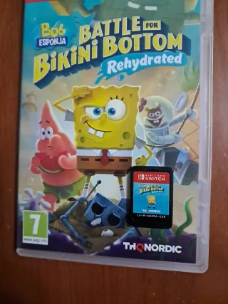 Bob Esponja Battle for Bikini Bottom Switch