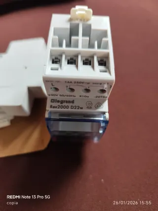 Interruptor Horario Digital Legrand 16A