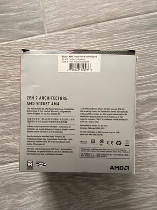 Disipador AMD Ryzen 3ª Gen