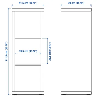 Estantería Kallax Ikea Blanca
