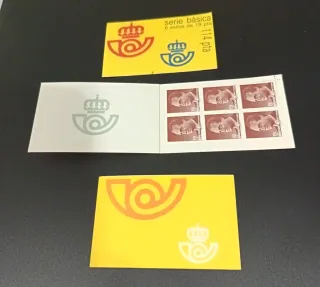 Lote 5 Carnets Sellos España