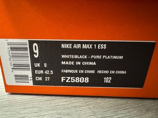 Zapatillas Nike Air Max 1 ESS