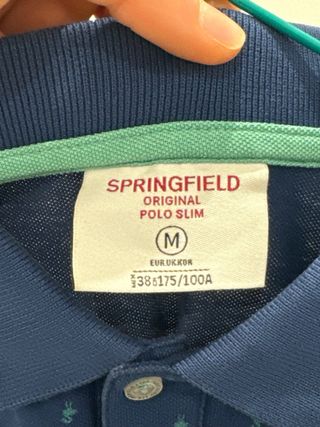 Camiseta Springfield Talla M Estampada