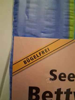 Copripiumone e federa Seersucker