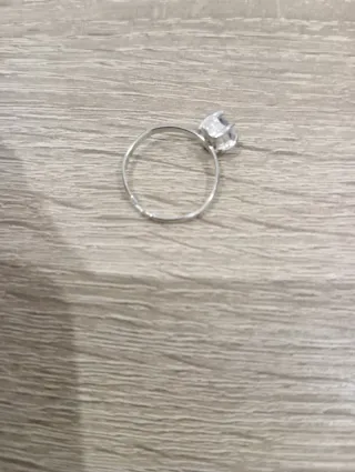 Conjunto de bisutería de Pulsera y Anillo Plateado