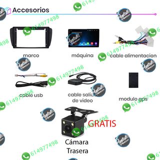 Radio Pantalla CARPLAY GPS USB para Seat Ibiza 6J