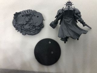 Capitán Exterminador Warhammer 40k sin pegar