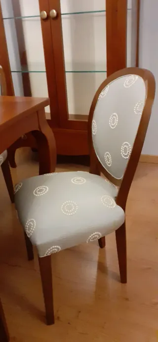 Mesa de comedor y 6 sillas