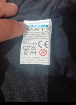 Costume Carnevale Carabiniere Bambino