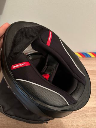 Casco Scorpion mas chaqueta mas pantalón Armure.