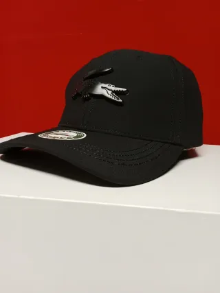 Gorra Lacoste Negra Talla única adulto