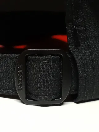 Gorra Lacoste Negra Talla única adulto