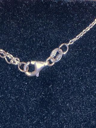 Collana fiore argento