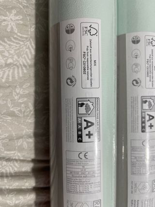 2 Rollos Papel Pintado Rasch Estrellas