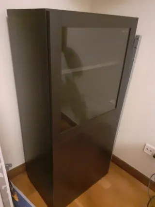 Vitrina Besta Ikea Madera y Cristal