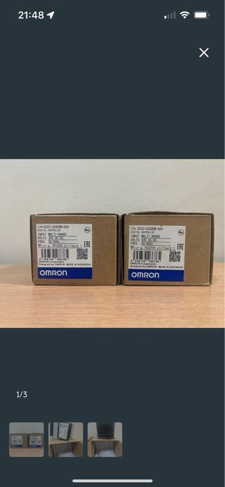 Regulador Omron E5CC-CX3D5M-000