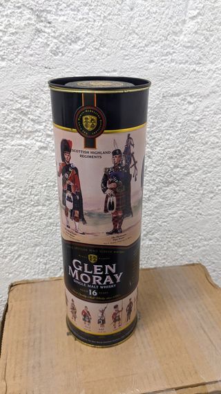 Lata Coleccionista vacía Glen Moray 16 Años