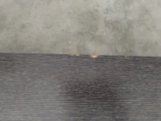 Mueble TV aparador blanco y marrón