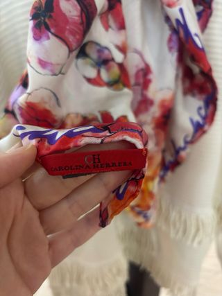Pañuelo Seda Carolina Herrera Multicolor