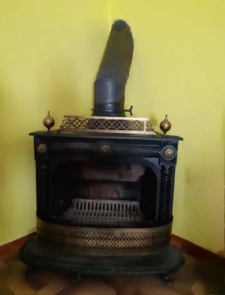Chimenea leña HERGOM hierro fundido