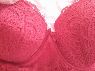 Soutien New Look 40DD Renda Vermelho