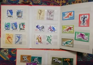 Francobolli Olimpiadi 1980 URSS