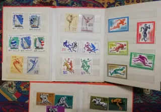 Francobolli Olimpiadi 1980 URSS