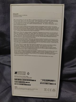 iPhone 14 256 GB Libre