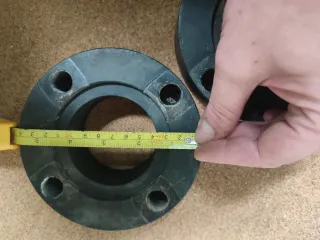 Separadores Ruedas Quad Yamaha Fibra Plástica