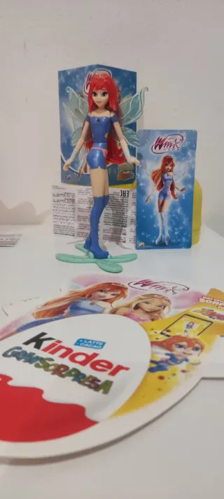 2 Personaggi Winx Club Kinder Sorpresa