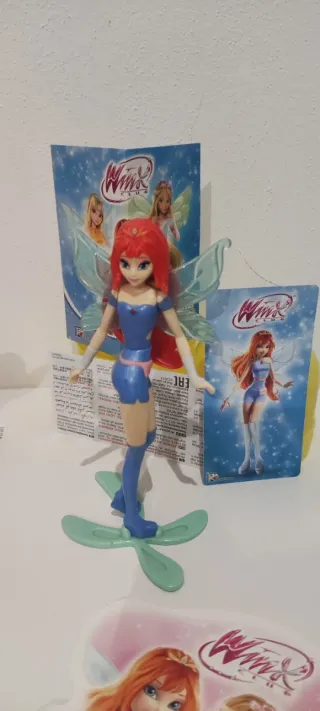2 Personaggi Winx Club Kinder Sorpresa