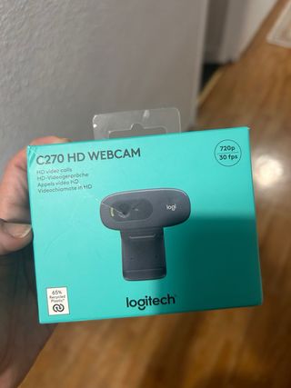 Webcam Logitech C270 HD Negra *NUEVA*