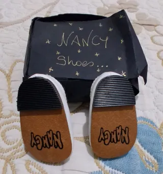 Zapatos Nancy Blancos