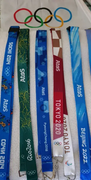 Lanyards Colección Juegos Olímpicos Atos