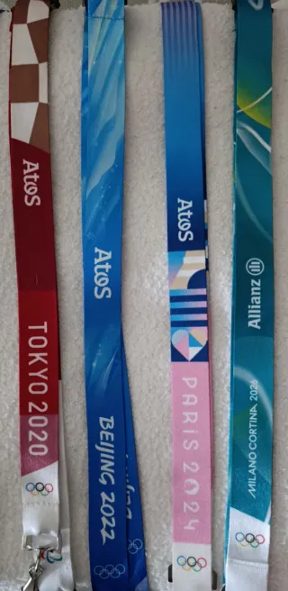 Lanyards Colección Juegos Olímpicos Atos