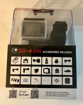 Cámara Deportiva Swiss+Go 4K WiFi (Precintada)