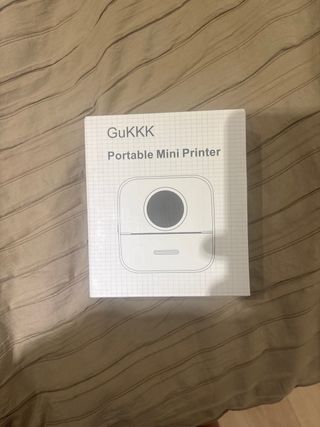 Mini Impresora Portátil GuKKK Blanca Nueva