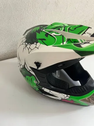 Casco Motocross Hulk - Nuevo