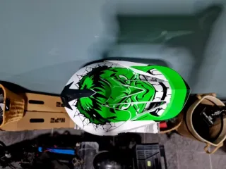 Casco Motocross Hulk - Nuevo