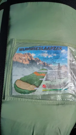 Saco de dormir de invierno tipo momia