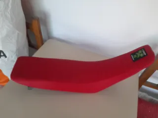 Asiento Honda CR 250 2T moto cross Rojo