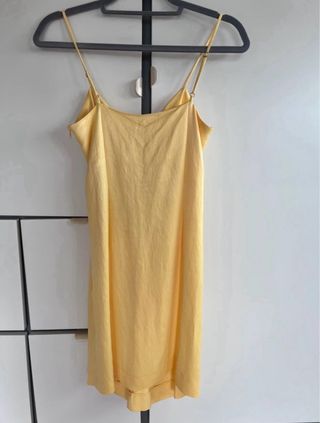 Vestido Salsa Jeans amarillo talla S