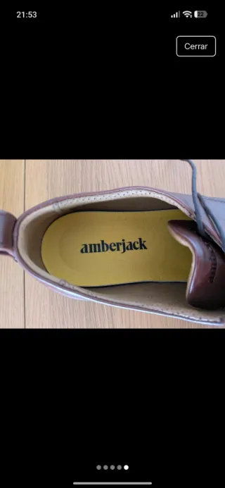 Zapatos mocasines de vestir marrones talla 48