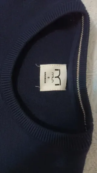 Jersey Milano punto azul Talla S de hombre